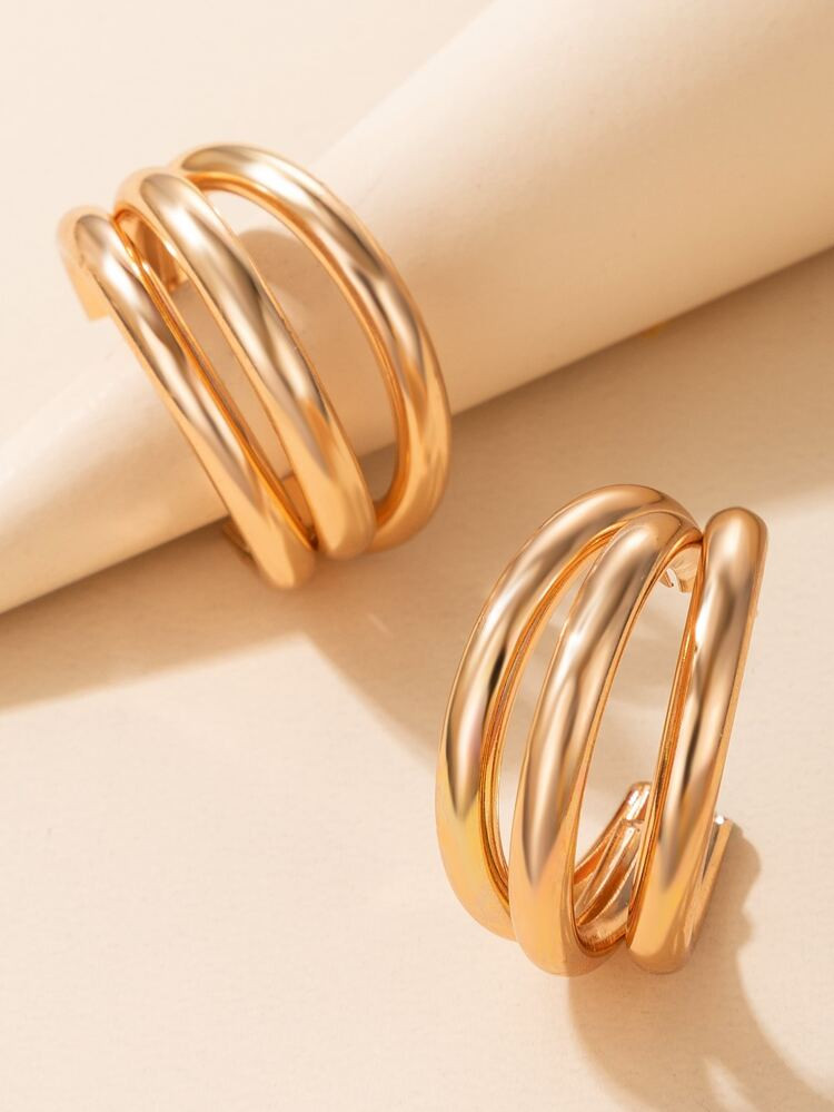 Open Hoop Earrings | SHEIN