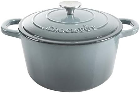 Gibson Home 69140.02 Artisan Cast Iron Dutch Oven, 5 Quart, Slate Gray | Amazon (CA)