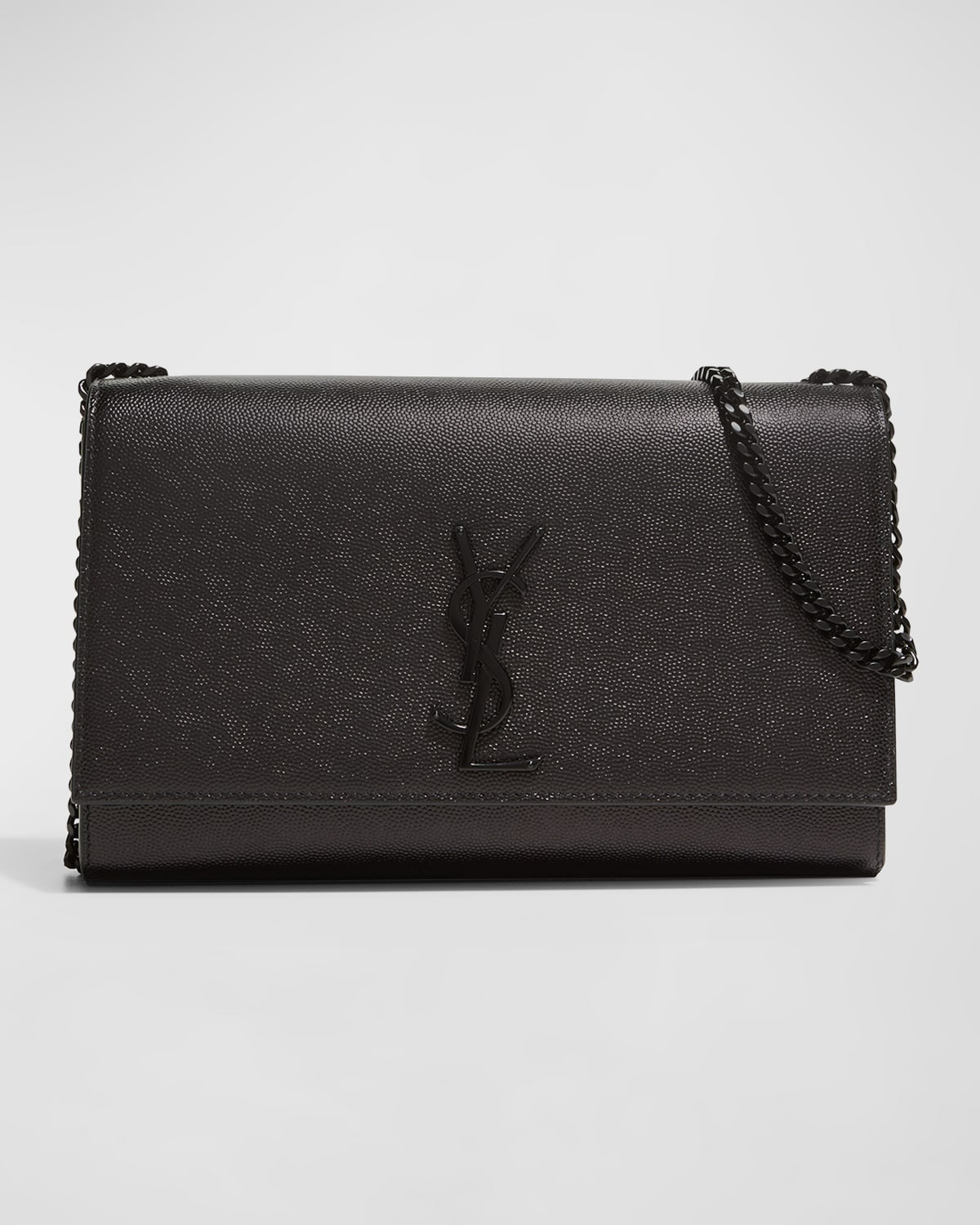 Kate Medium YSL Crossbody Bag in Grained Leather | Neiman Marcus