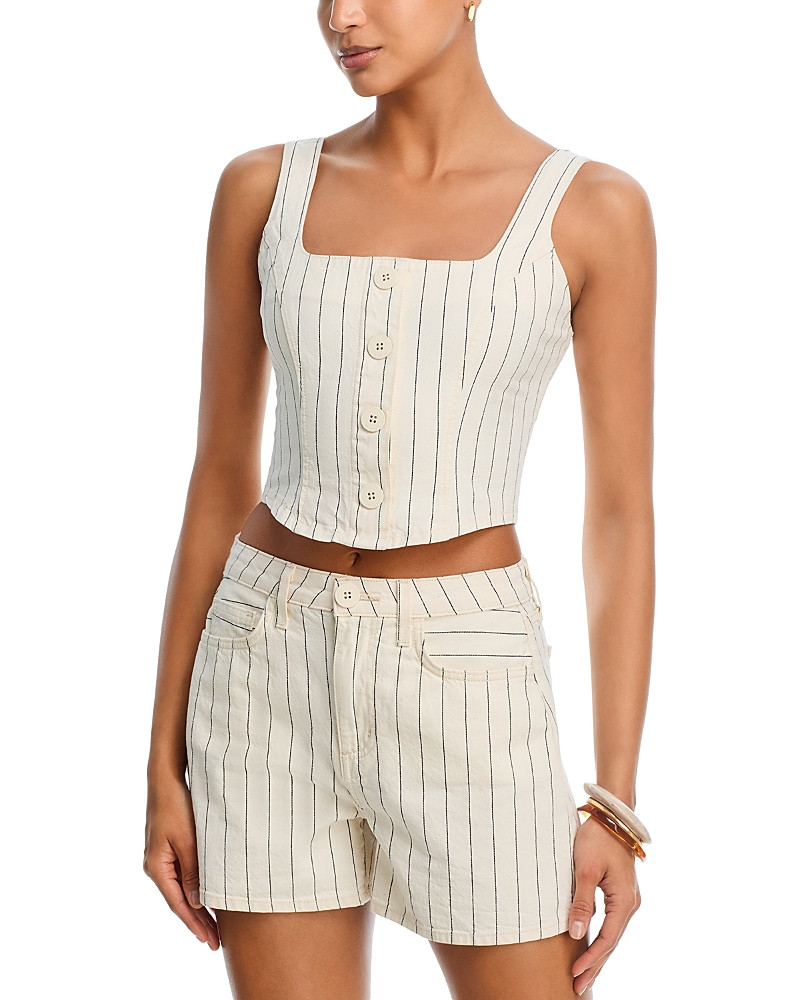 L'Agence Saga Button Front Tank | Bloomingdale's (US)