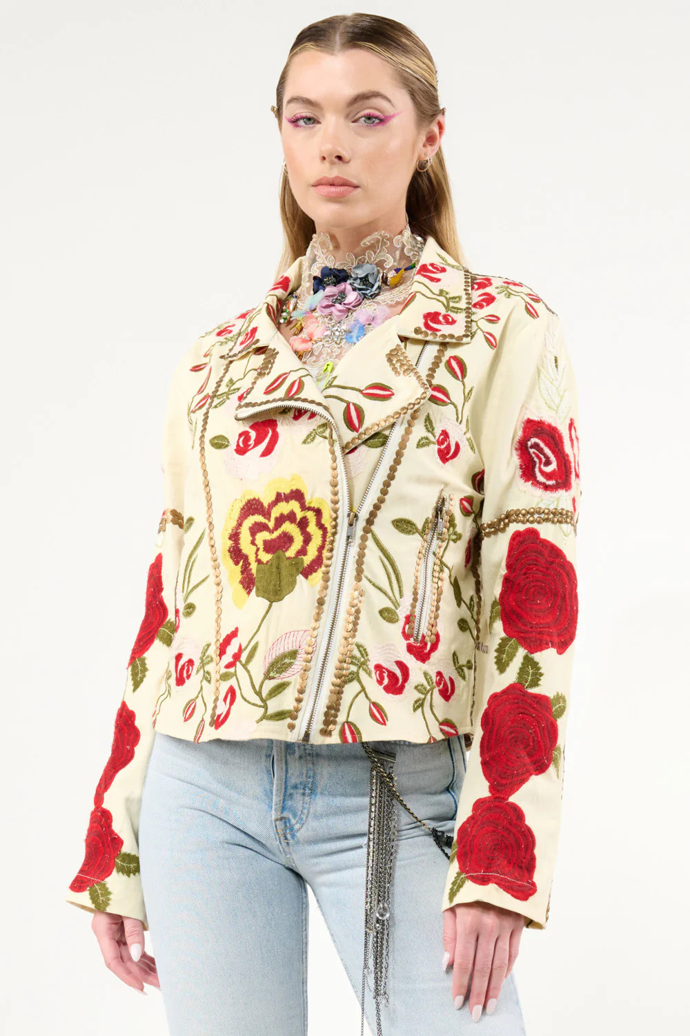 Carmen Embroidered Jacket | Aratta LLC