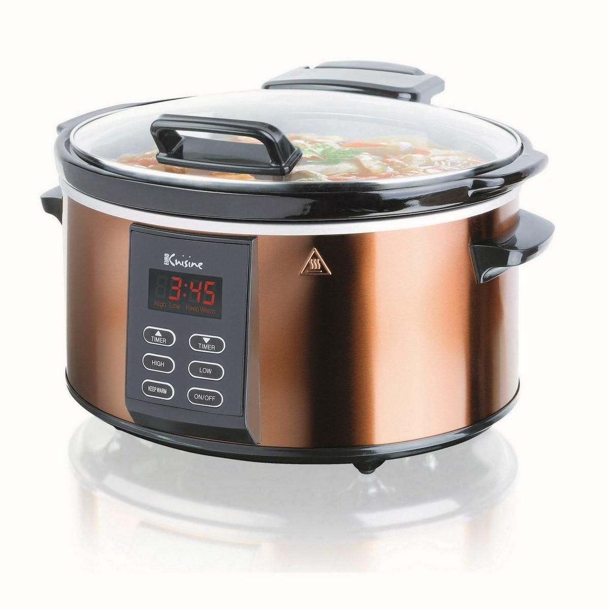 Euro Cuisine Electric Programmable Slow Cooker - 6-quart | HSN