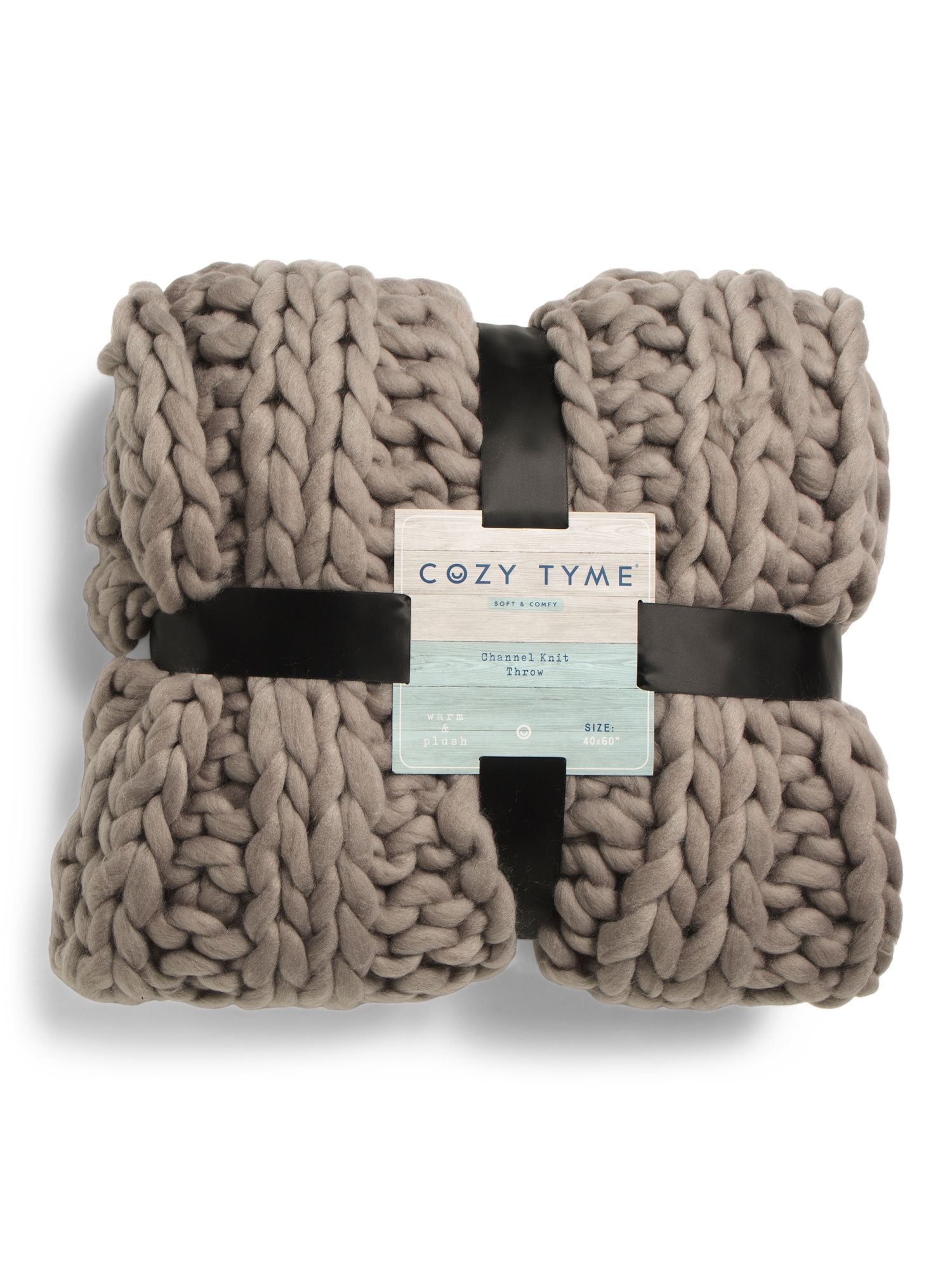 Chunky Hand Knit Throw | Bed & Bath | Marshalls | Marshalls