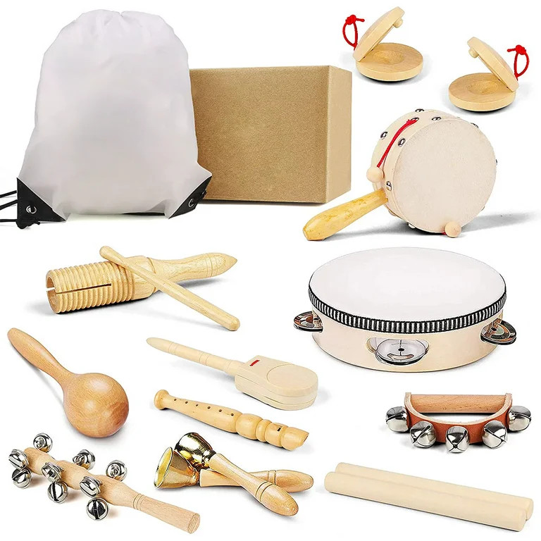 ABSOKE Toddler Musical Instruments Toys - Baby Toys for Kids Preschool Educational, 15 PCS Learni... | Walmart (US)