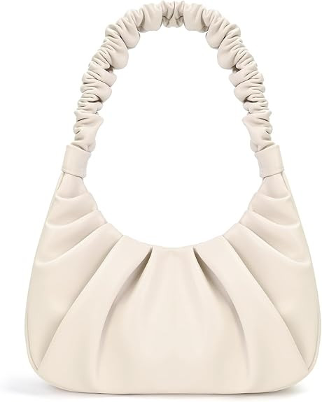 PS PETITE SIMONE Shoulder Handbag for Women Fashion Ruched Shoulder Hand Purse Sofii Clutch Hobo ... | Amazon (US)