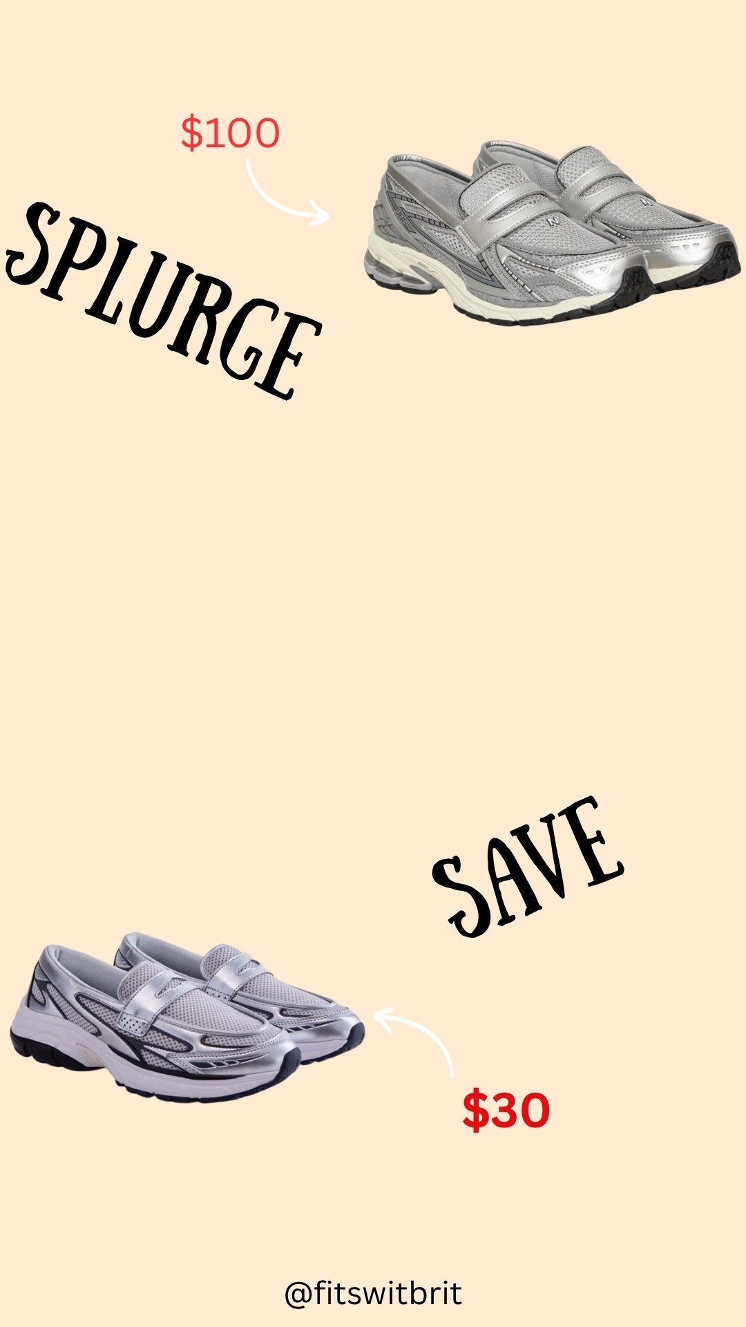 Save vs splurge sneaker loafers