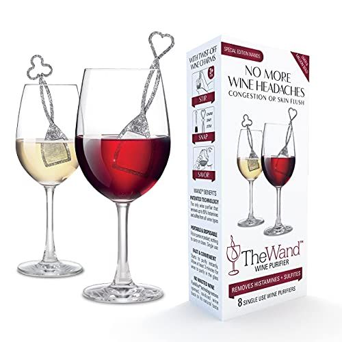 PureWine Wand Purifier Filter Stick Removes Histamines and Sulfites - Reduces Wine Allergies & Elimi | Amazon (US)