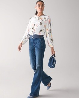 Extra High-Rise Everyday Soft Denim™ Trouser Jeans | White House Black Market