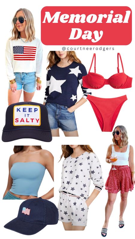 Memorial Day Outfit Inspo ❤️💙

Patriotic, Red white and blue, Memorial Day, Fourth of July 

#LTKStyleTip #LTKFindsUnder100 #LTKSeasonal