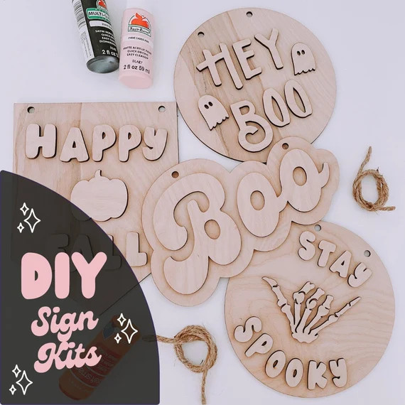 DIY Sign Kit DIY Kit Kids Craft Kit Sign Kit Art Kit Kids - Etsy | Etsy (US)