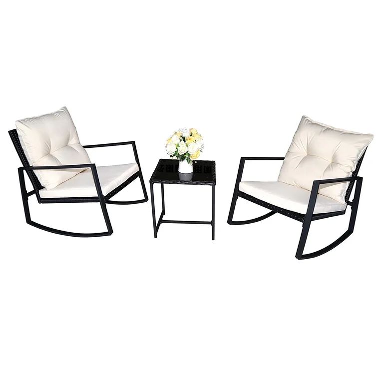 Bickel Metal 2 - Person Seating Group with Cushions | Wayfair North America