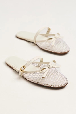 Maeve Mesh Mules | Anthropologie (US)