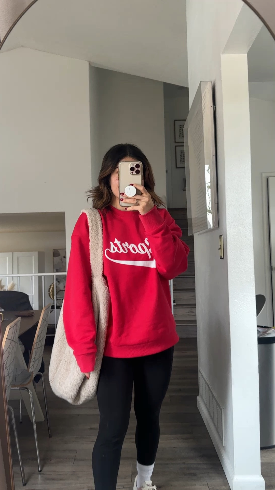 Take 30% off my favorite red sweatshirt via Anthro! 
Wearing size xs
Leggings size xs


#LTKWatchNow #LTKHoliday #LTKCyberWeek