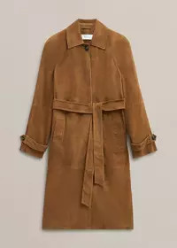Oakley Suede Trench Coat | Hobbs UK | | Hobbs