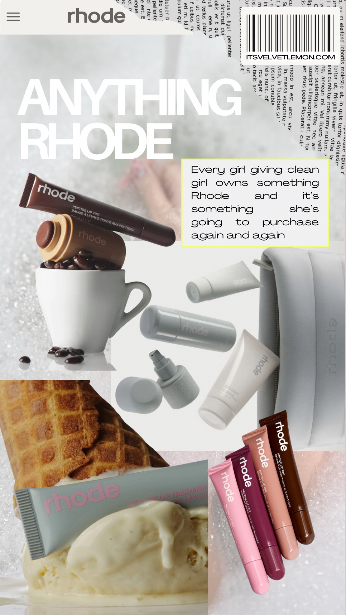 BEST IDEAS IN THE BATHTUB • Rhode is just that girl. Clean, milky. We love her and we can’t get enough of her… kind of what makes her the perfect gift #giftguide

#LTKGiftGuide #LTKHoliday