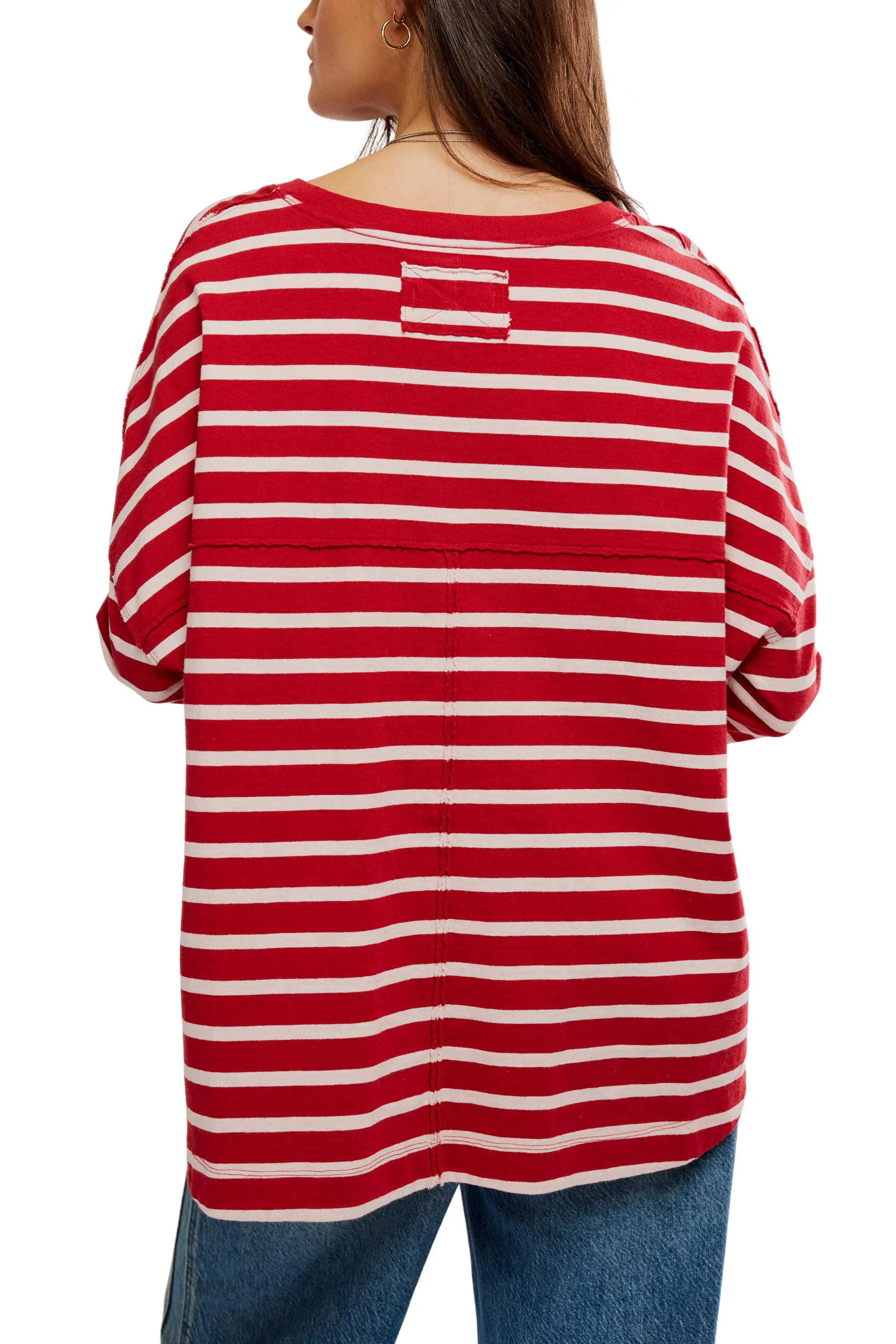 Free People Second Sense Striped T-Shirt (Women) | Nordstrom | Nordstrom