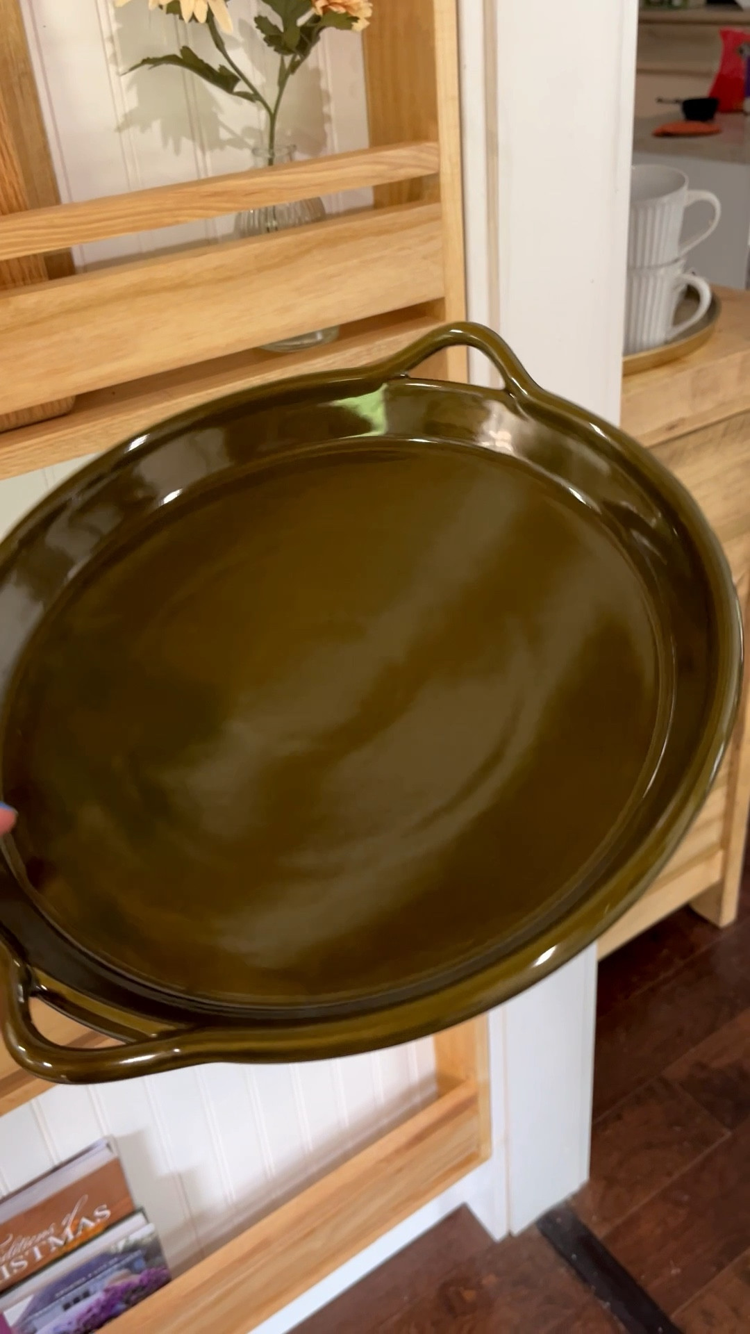The deep green color of this ceramic handled tray from the Hearth and Hand collection at Target is amazing! 

#LTKSeasonal #LTKFindsUnder50 #LTKHome