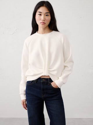 Weekender Twist Sweatshirt | Banana Republic Factory
