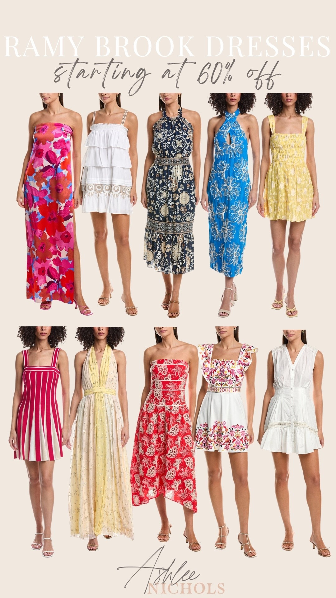 Ramy Brook dresses on sale starting at 60% off!

Spring dress, vacation dress, floral dress, mini dress

#LTKSaleAlert #LTKSeasonal #LTKootd