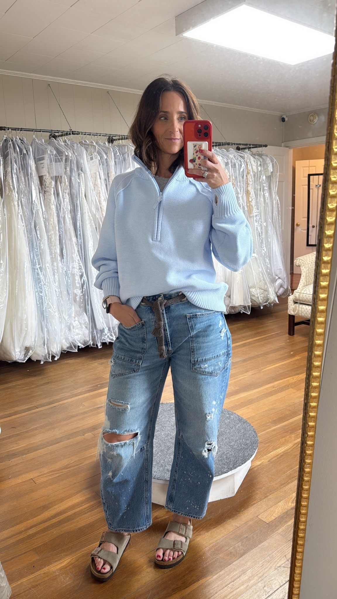 Saturday at the store OOTD 

#LTKStyleTip #LTKOver40 #LTKFindsUnder100