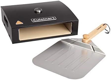Cuisinart CPO-700 Grill Top Pizza Oven Kit, Black & Aluminum | Amazon (US)