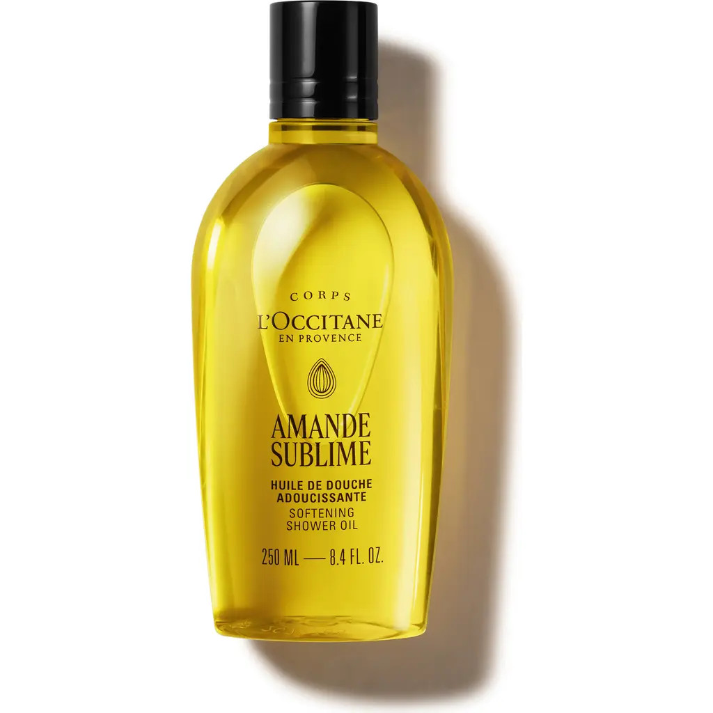 L'Occitane Almond Softening Shower Oil in Bottle at Nordstrom, Size 2.5 Oz | Nordstrom