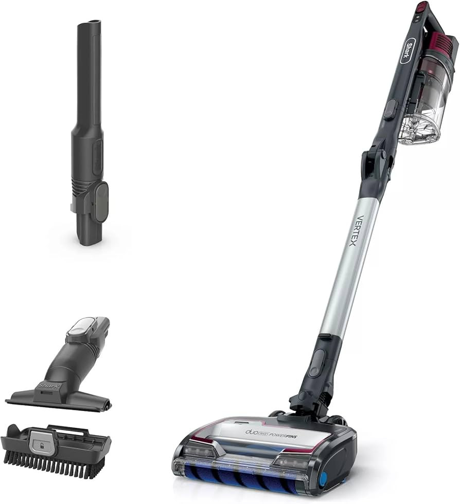 Shark R-IZ464H Vertex Cordless Stick Vacuum with DuoClean PowerFins, Lightweight, Pet Hair, HEPA,... | Amazon (US)