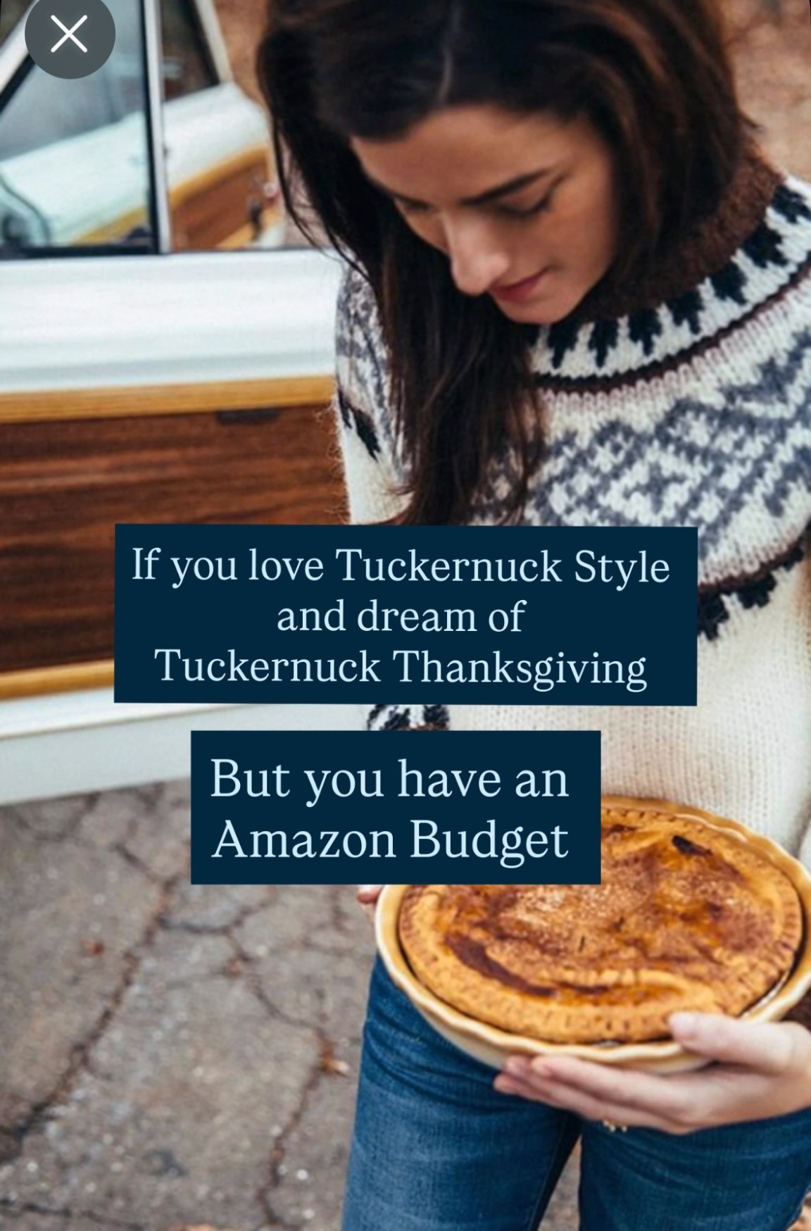 Tuckernuck Taste - Amazon Budget 
🦃 