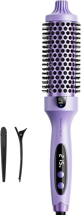 Wavytalk Thermobürste, Thermal Brush Blowout Boost Ionische Lockenbürste, Macht Haar Glatt und ... | Amazon (DE)