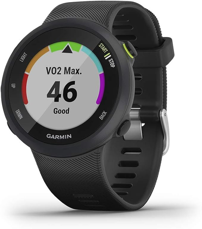 Garmin Forerunner 45, 42mm Easy-to-use GPS Running Watch with Coach Free Training Plan Support, B... | Amazon (US)