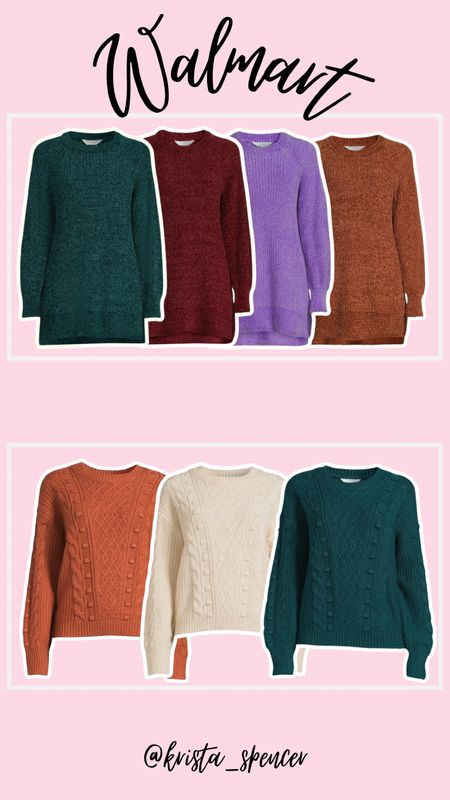 The coziest sweaters from Walmart! Lots of size & color options! 

#LTKfindsunder50 #LTKGiftGuide #LTKstyletip