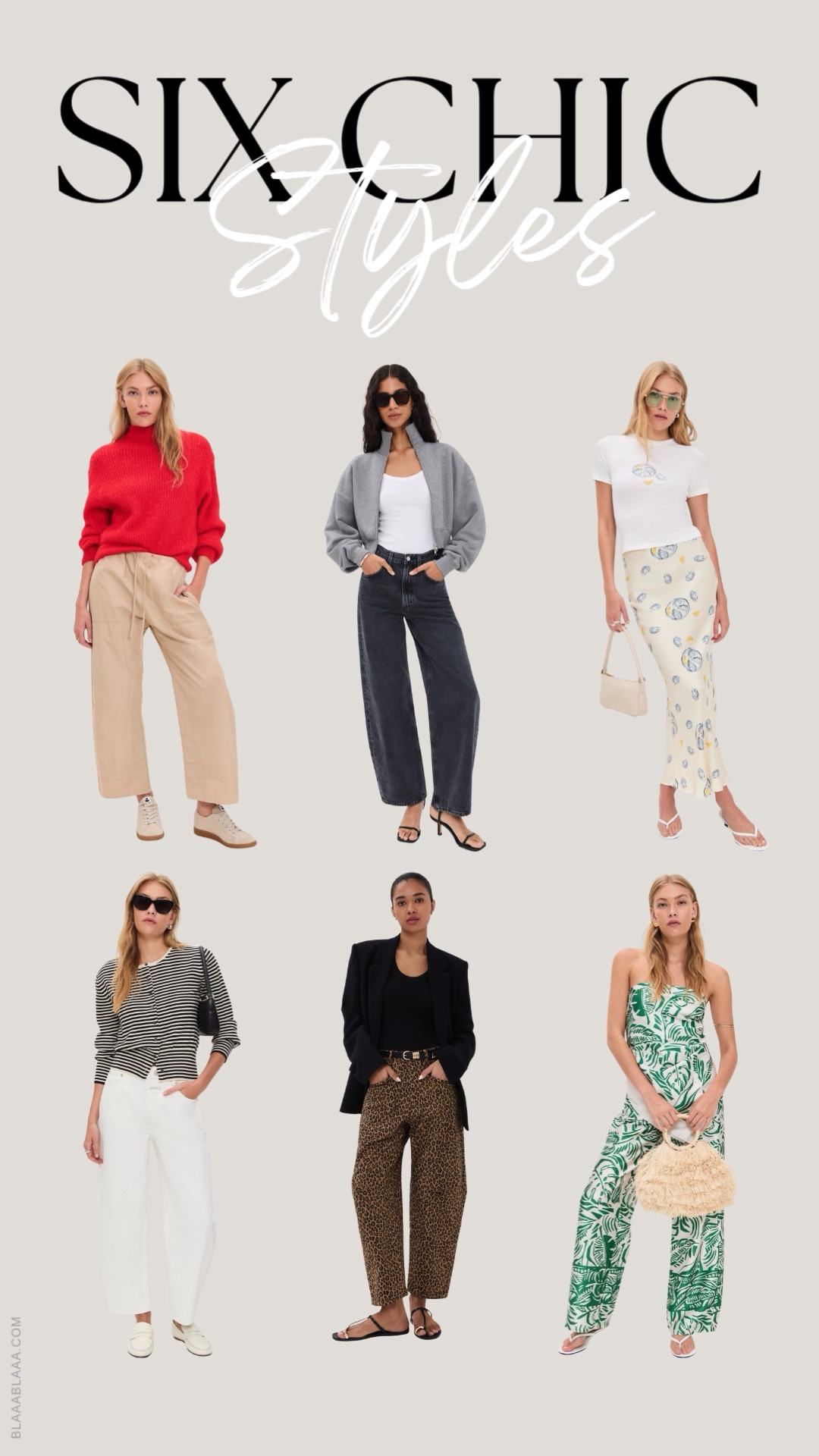 6 Chic Styles 010825 | BlaaaBlaaa

Hope you enjoyed watching this one and DON'T FORGET to hit that like button, leave a nice little comment and, if you're feeling daring enough, subscribe to the channel ... and follow us on INSTAGRAM too @blaaagram ...

#LTKworkwear #LTKstyletip #LTKVideo