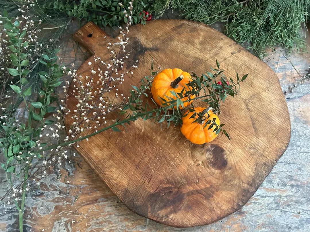 Antique Wood Cutting Board, Wood Serving Board,Handmade Wooden Board | Etsy (US)