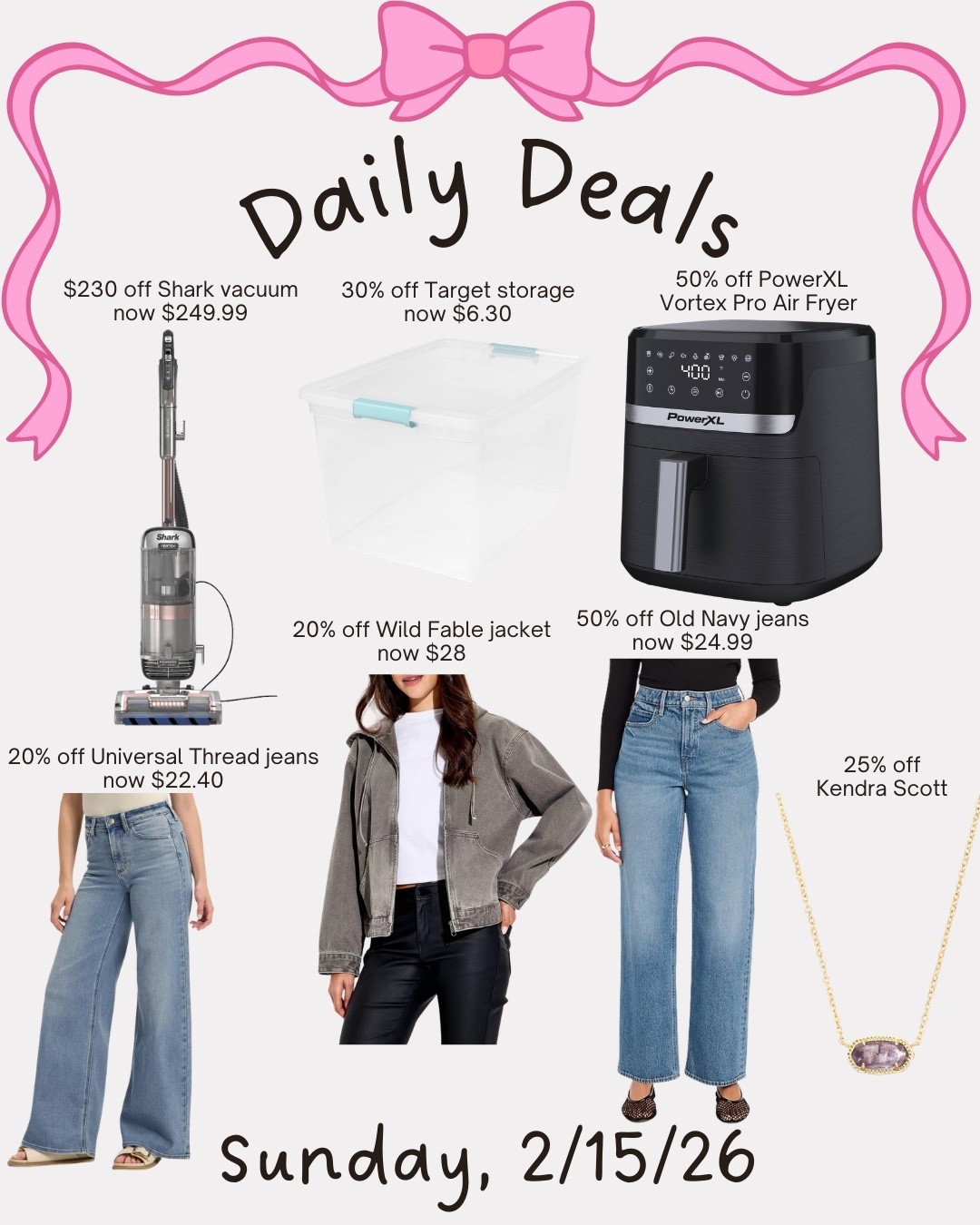 Daily deals. Deals of the day 

#LTKHome #LTKMidsize #LTKSaleAlert