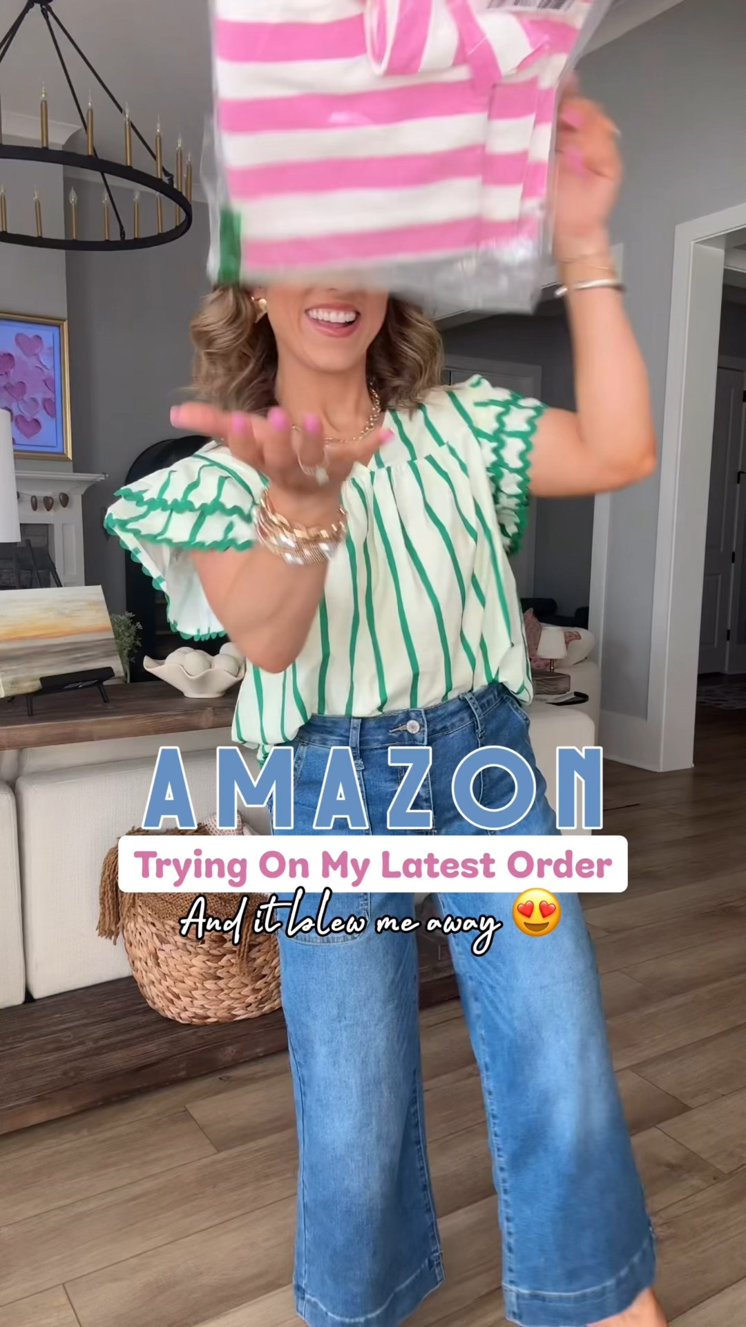 Amazon fashion haul and I am OBSESSED 😍✨ Trying on all my latest Amazon finds and they truly did not disappoint!! So many cute new pieces that are perfect for winter transitioning into spring — think feminine details, fun prints, comfy denim, and easy everyday outfits you can wear now.

From striped tops and polka dots to pink sets, flowy skirts, wide leg jeans, and the sweetest statement blouses… everything is giving effortless, affordable style 🙌🏼 I love mixing classic denim with playful prints and bright colors to create outfits that feel polished but still comfy for mom life, errands, lunch dates, and everything in between.

If you’re looking for:
• Affordable Amazon fashion
• Trendy Amazon outfits
• Wide leg jeans & barrel jeans
• Spring transition outfits
• Feminine blouses & statement tops
• Casual everyday outfit ideas

You’re going to love this haul 💗 Everything is linked and ready for you to shop!

#AmazonFashion #AmazonHaul #AmazonFinds #AmazonStyle #AffordableFashion #SpringOutfits #EverydayOutfits #CasualChic #DenimStyle #WideLegJeans #BarrelJeans #FeminineStyle #MomStyle #FashionOver30 #StyleInspo