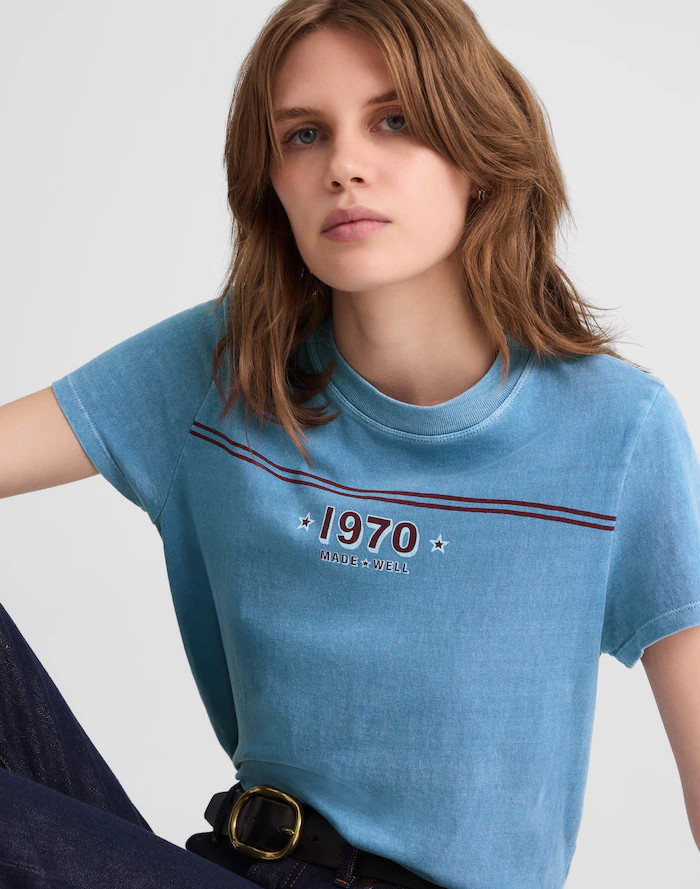 Graphic Crewneck Tee in Vintage Jersey | Madewell