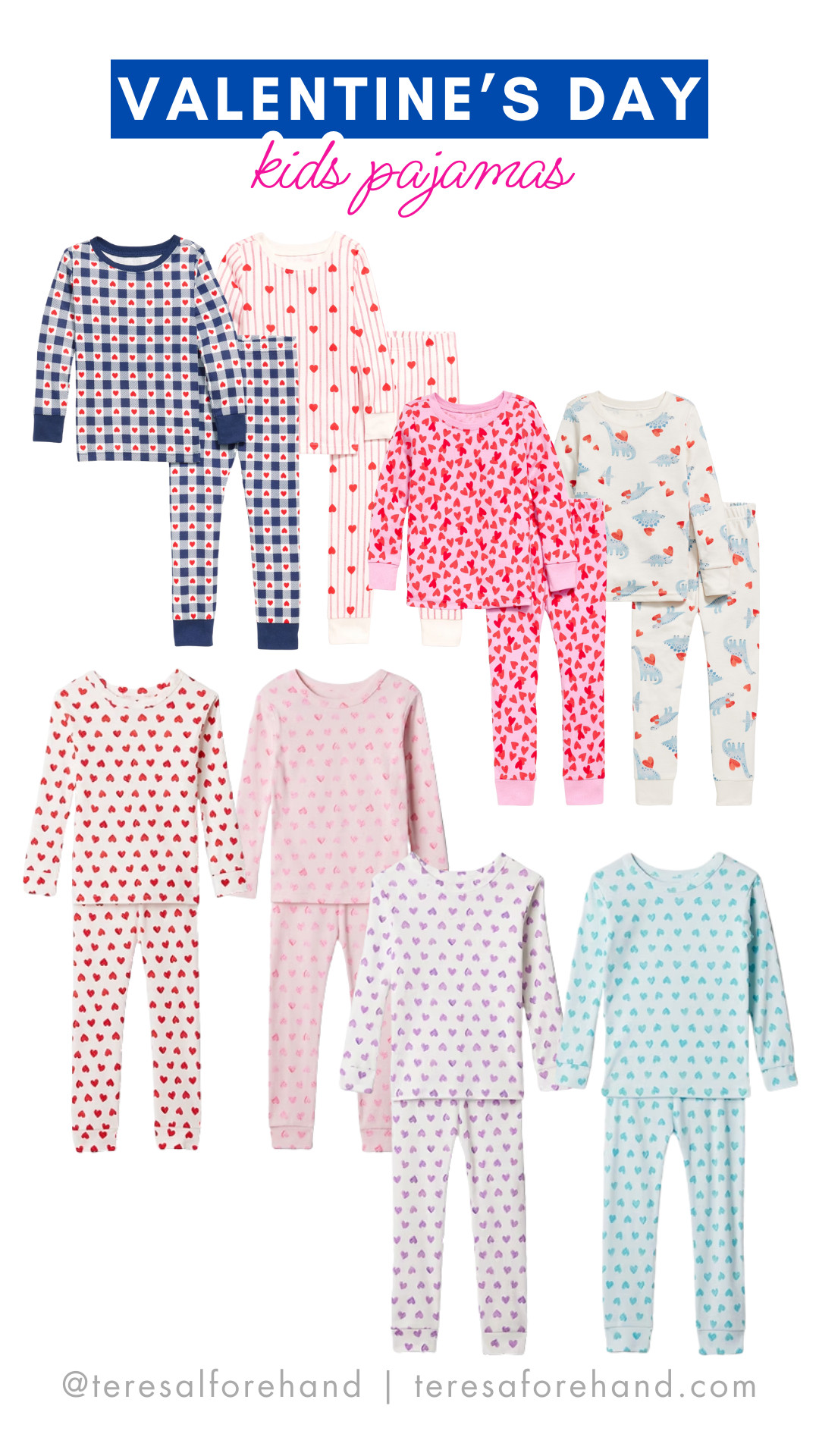 Grab your Valentine's Day jammies now! These are so cute and so affordable. 

 #LTKmomlife #LTKSaleAlert #LTKKids