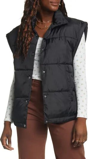 BP. Snap Front Puffer Vest | Nordstrom | Nordstrom