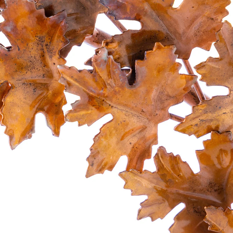 18' FALL LEAF WREATH | Plow & Hearth