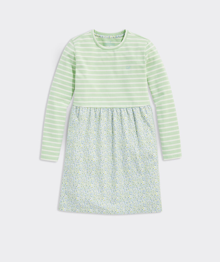 Girls' Long-Sleeve Everyday Dress | vineyard vines