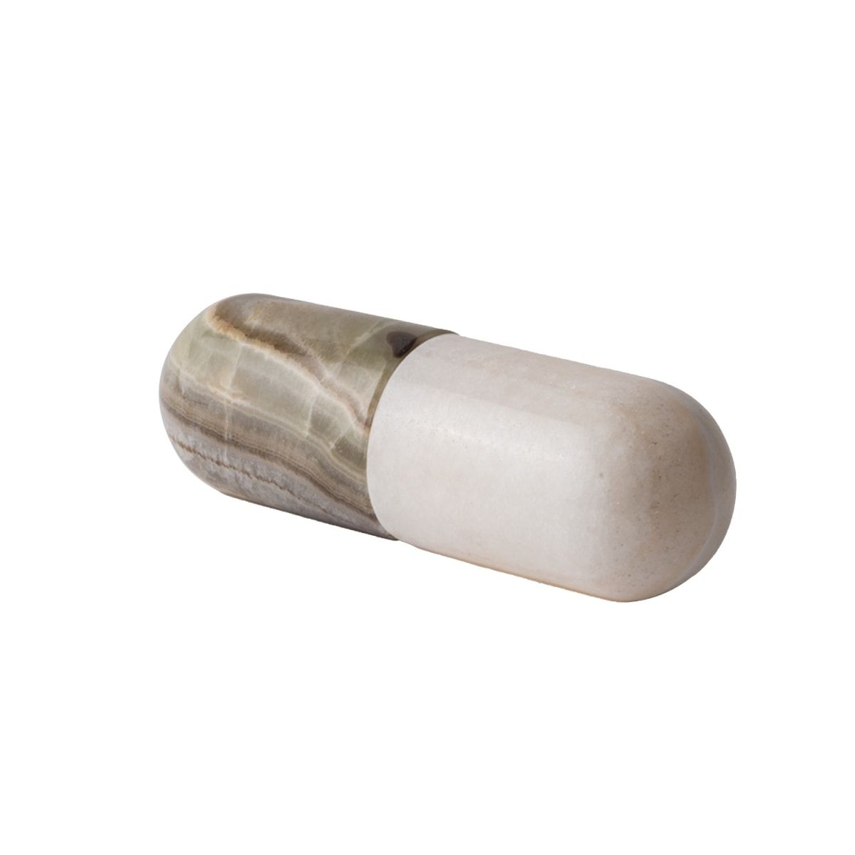 Capsule Marble Alabster -White Green | Wolf & Badger (US)