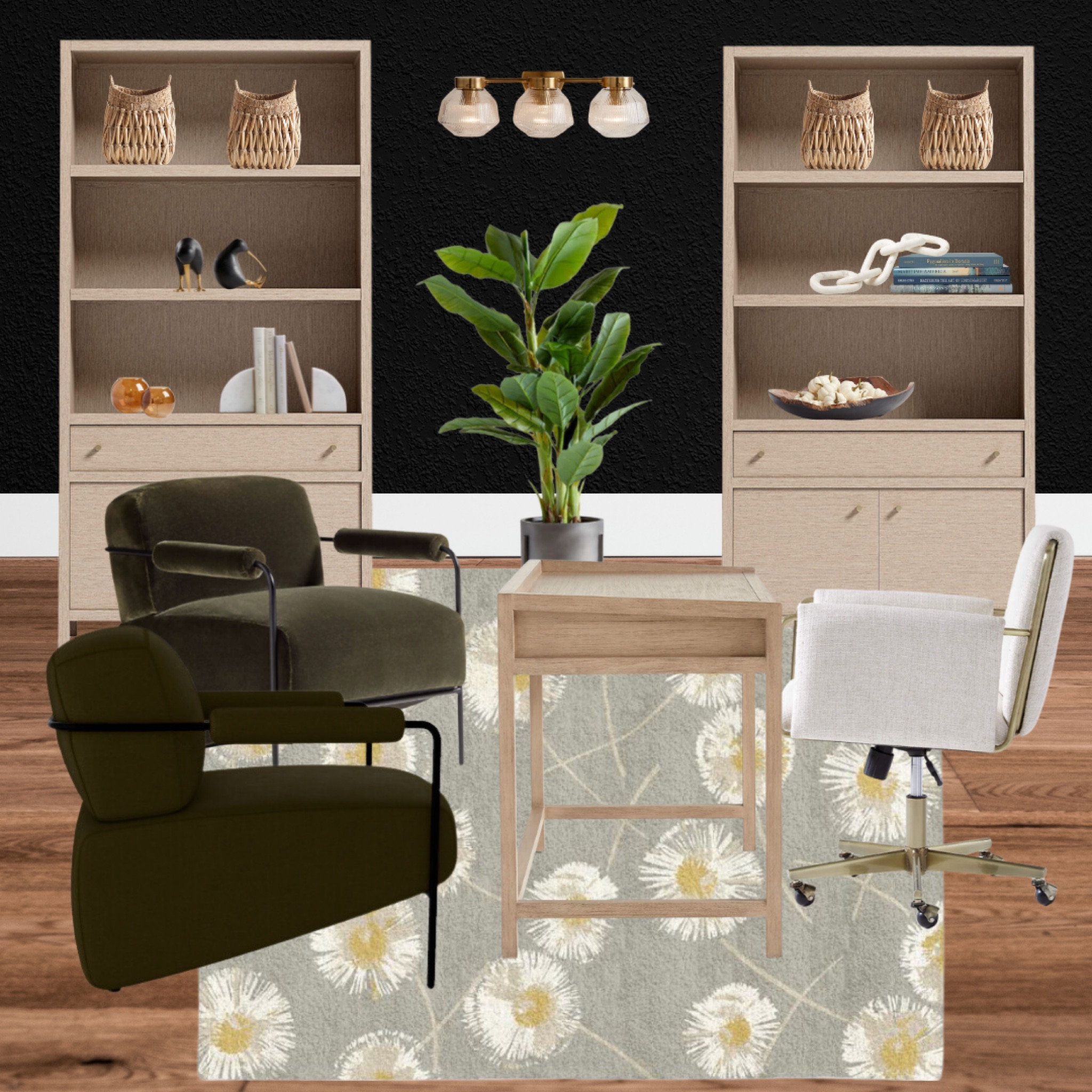 All work no fun makes for a dull office, this one definitely gives you all the fun with the textures and colors and makes it the perfectly chic office to do business in! 
#westelm #homeotfice #interior #crateandbarrel

#LTKHome