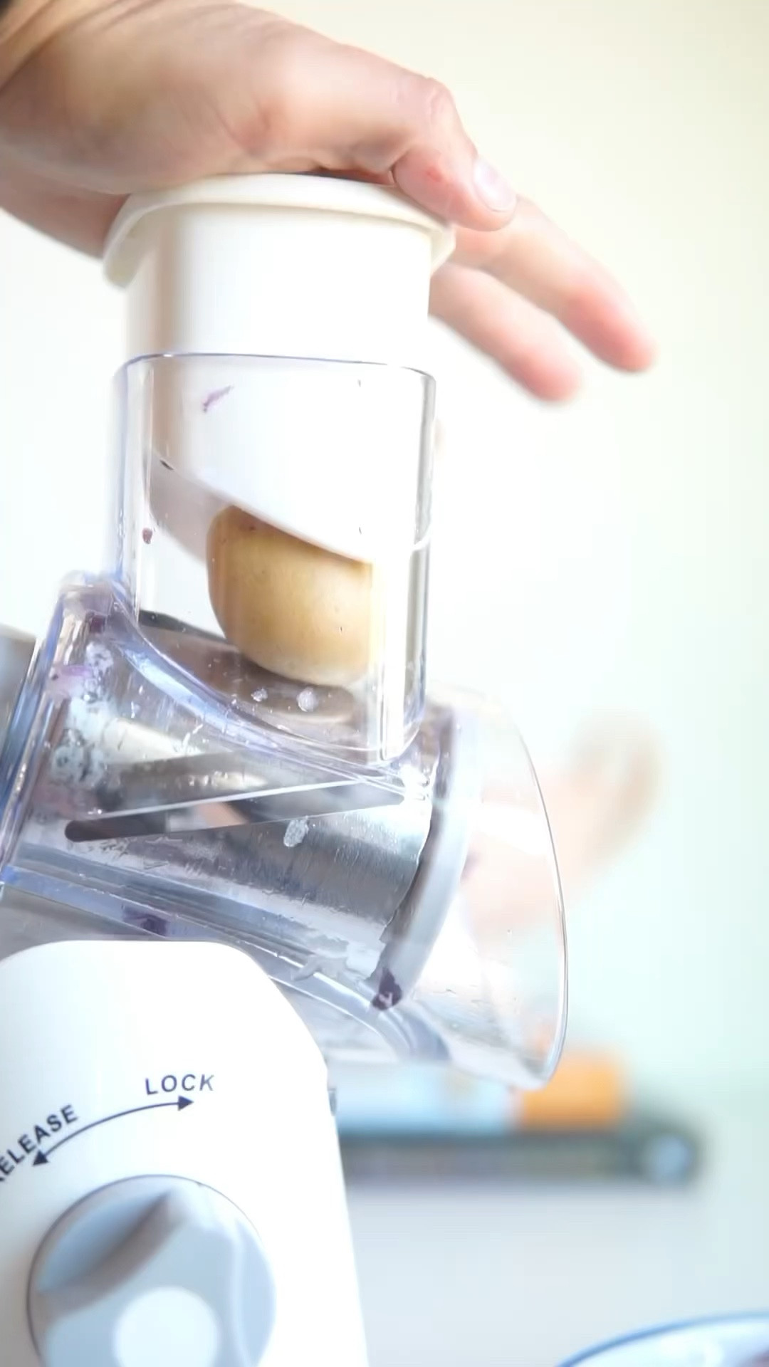 I'm not saying I fall for every viral trend but I do like buying the cool ones haha. Since l'm mom and in the kitchen all the time and plan our budget I usually buy block cheese and still used an old school cheese grater. I saw everyone using this for cheese which I agree a slay. (As the kids say) but also saw there was so many different attachments I could make use of.

#LTKHome #LTKFindsUnder50 #LTKVideo