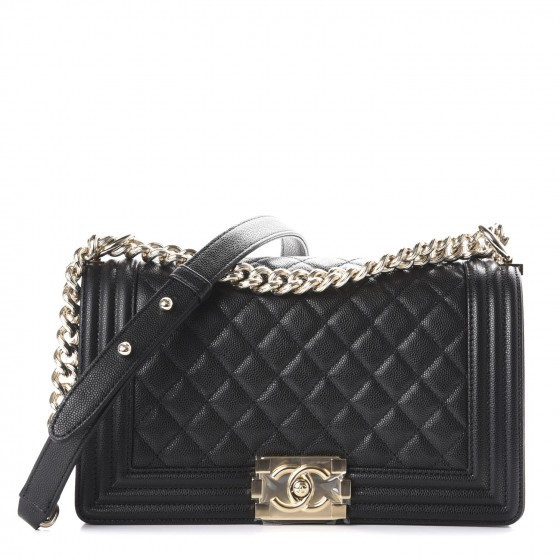 CHANEL

Caviar Quilted Medium Boy Flap Black


111 | Fashionphile