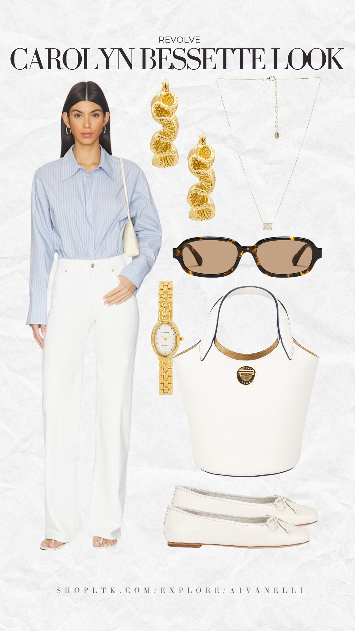 Revolve Carolyn bessette style outfit

Old money spring outfit
Classic linen button down look
Neutral tailored trousers outfit
Cashmere sweater shoulder look
Elegant tennis club outfit
Classic striped knit outfit
Timeless blazer outfit look
Preppy pleated skirt outfit
Minimal gold jewelry style
Quiet luxury spring outfit

#LTKSeasonal #LTKootd #LTKSaleAlert