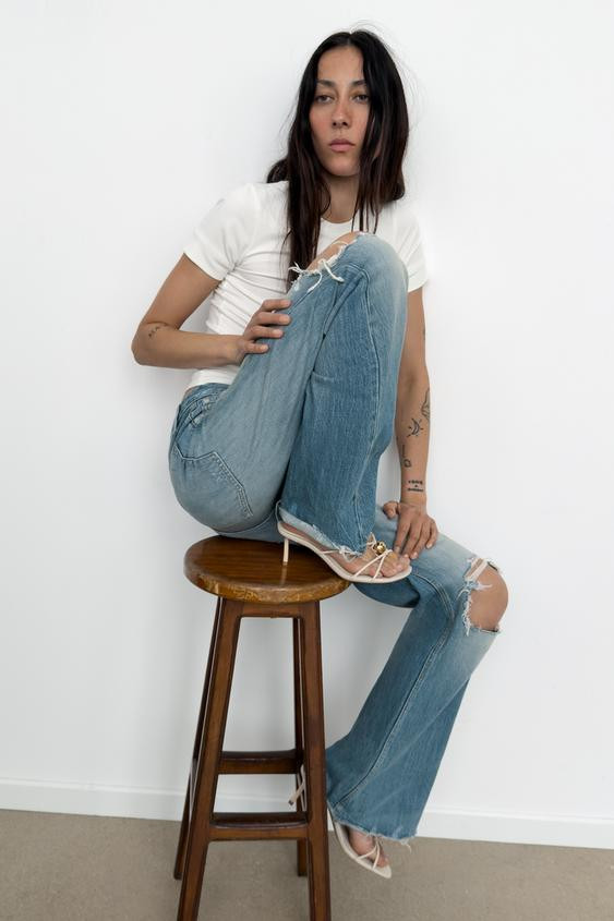 METALLIC APPLIQUE HEELED SANDALS | Zara US