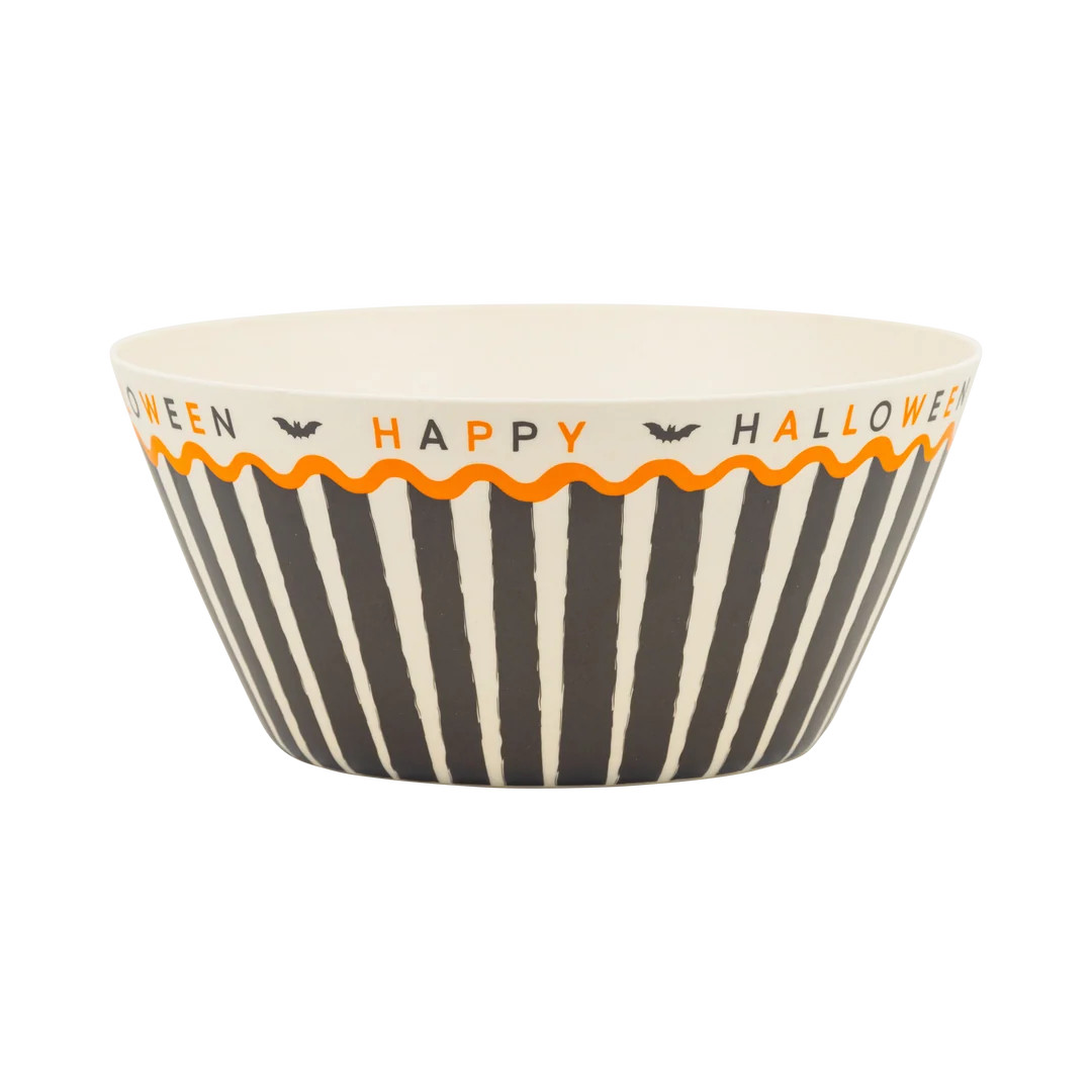 Happy Halloween Bamboo Bowl | My Mind's Eye