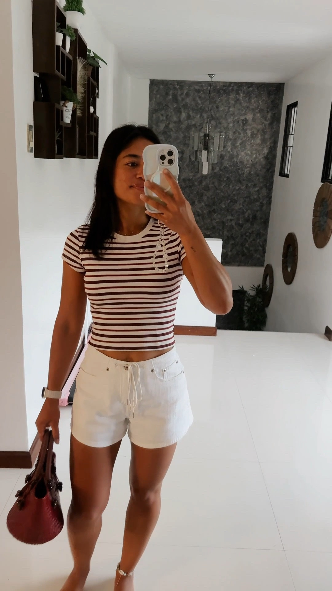 Another day another casual summer outfit wearing my favorite color this season - red! I love these @UNIQLO tees! I have 7 in different colors! Wearing a small!

#LTKootd #LTKSeasonal #LTKPetite