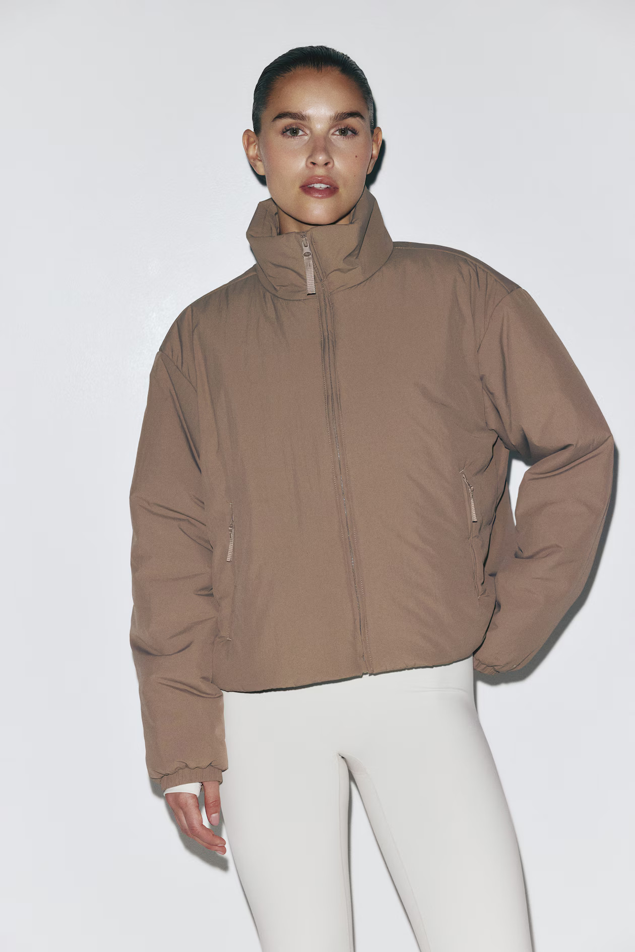 Water-Repellent Padded Activewear Jacket | H&M (US + CA)
