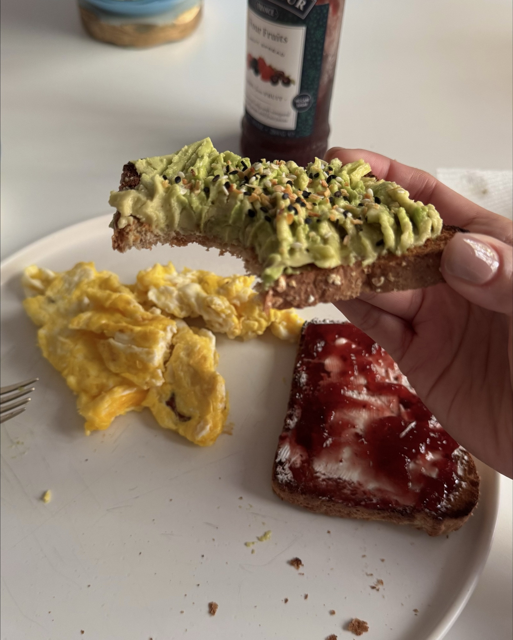 Perfect match: Avocado toast + everything bagel 🥯🥑

#LTKSeasonal #LTKFamily #LTKHome